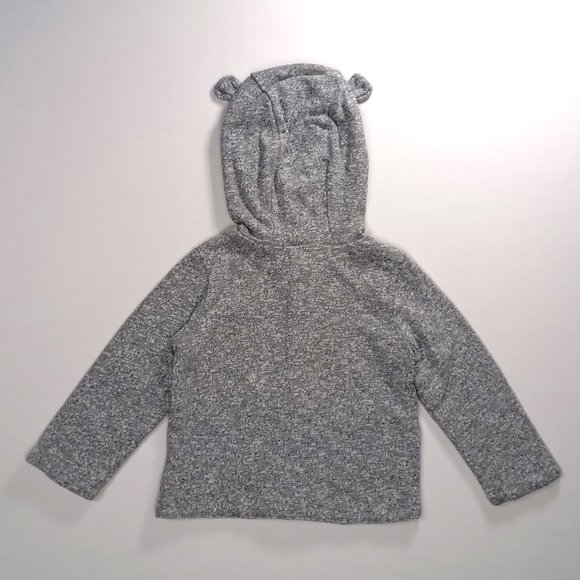 Baby Gap Reversable Gray And White Hoodie US 12-18M - Picture 2 of 7
